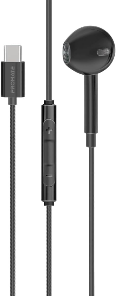 Promate Earbuds with USB-C Connector.