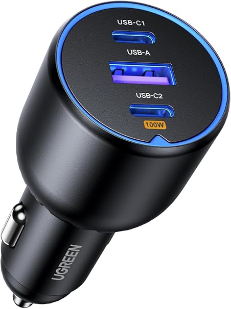 UGREEN 130W Macbook Car Charger Fast Charging