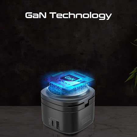 Promate Foldable 4-in-1 GaNFast 65W Magsafe Compatible Charging Station