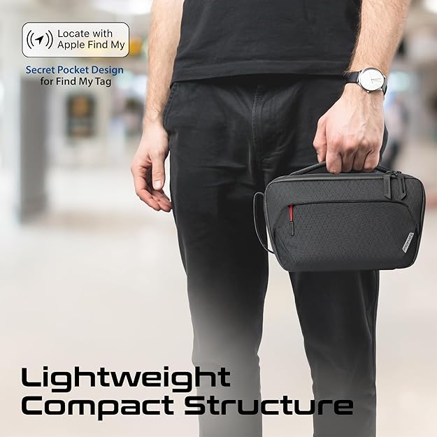 Promate Versatile Handbag, Rip-Resistant Nylon Fabric