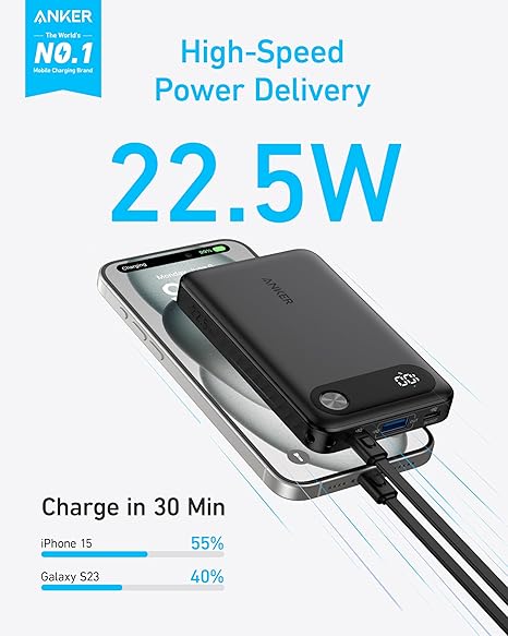 Anker Power Bank (10K, 22.5W).