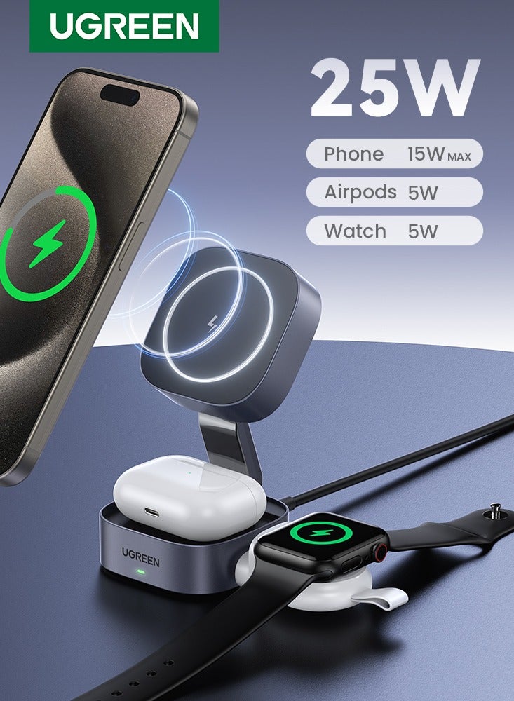 2 In 1 Wireless Charging Station Foldable