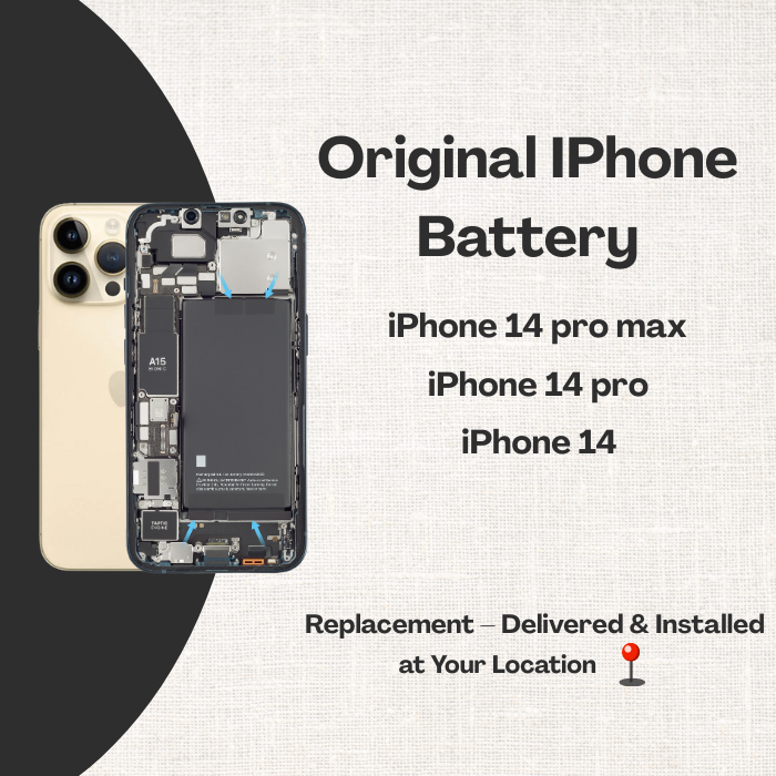 Original iPhone battery (Replacement – Delivered & Installed )at Your Location