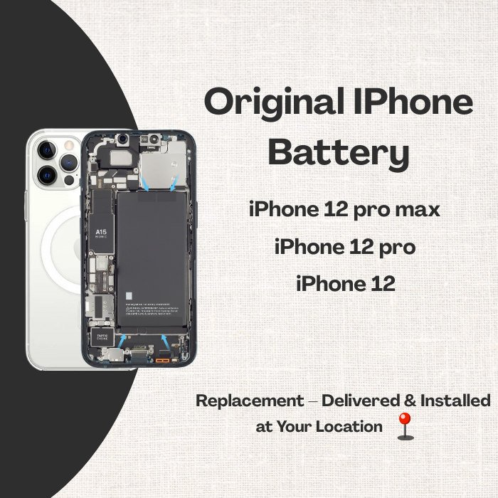 Original iPhone battery (Replacement – Delivered & Installed )at Your Location