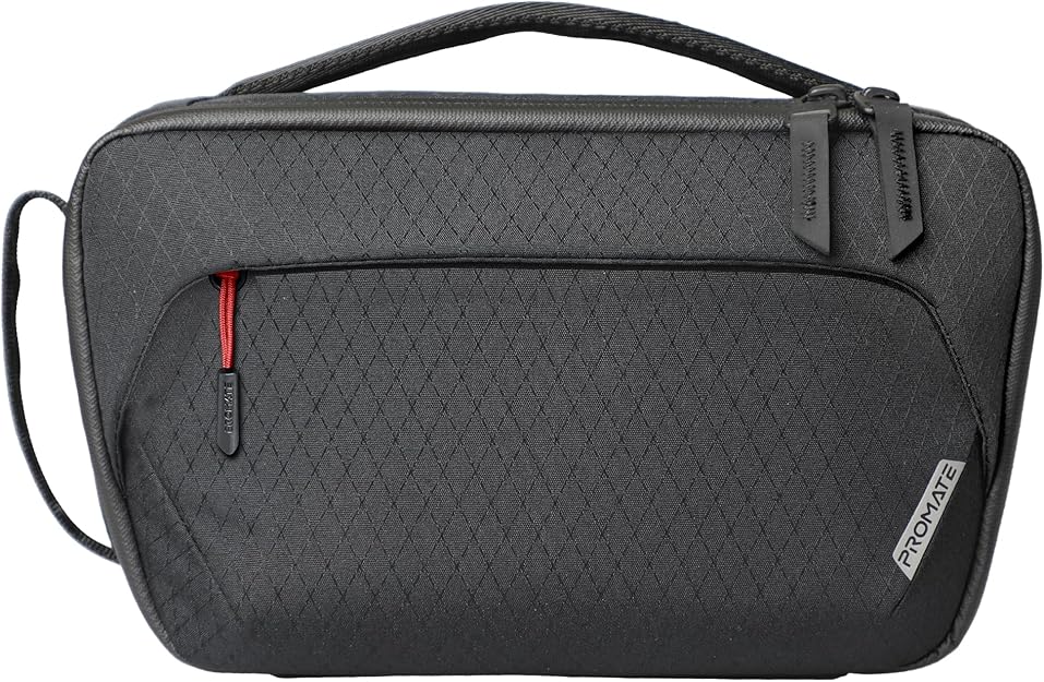 Promate Versatile Handbag, Rip-Resistant Nylon Fabric
