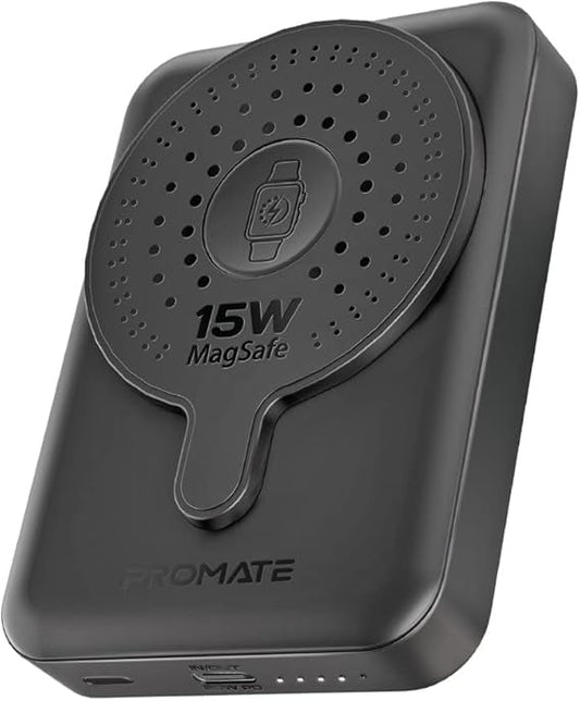 Promate iPhone 15 Magnetic Wireless Power Bank