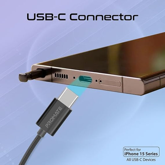 Promate Earbuds with USB-C Connector.