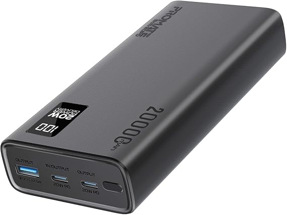 Promate Universal 20000mAh Ultra-Slim Power Bank