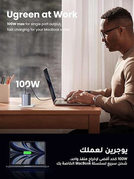 UGREEN Nexode 100W USB C Charger 4-Port