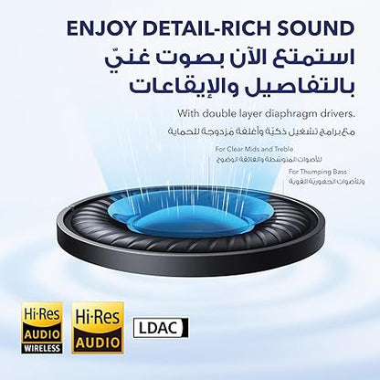Soundcore by Anker Space Q45 Adaptive Active Noise Cancelling Headphones