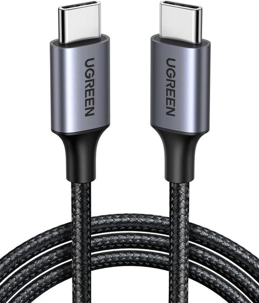 UGREEN USB C Cable 1M, 60W Nylon-Braided Cord USB-C to Type C