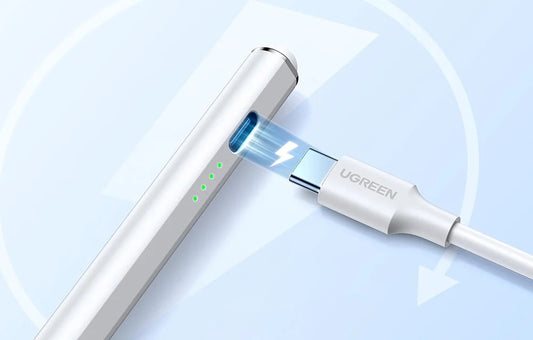 UGREEN LP787 Active stylus for Apple iPad USB-C LED white