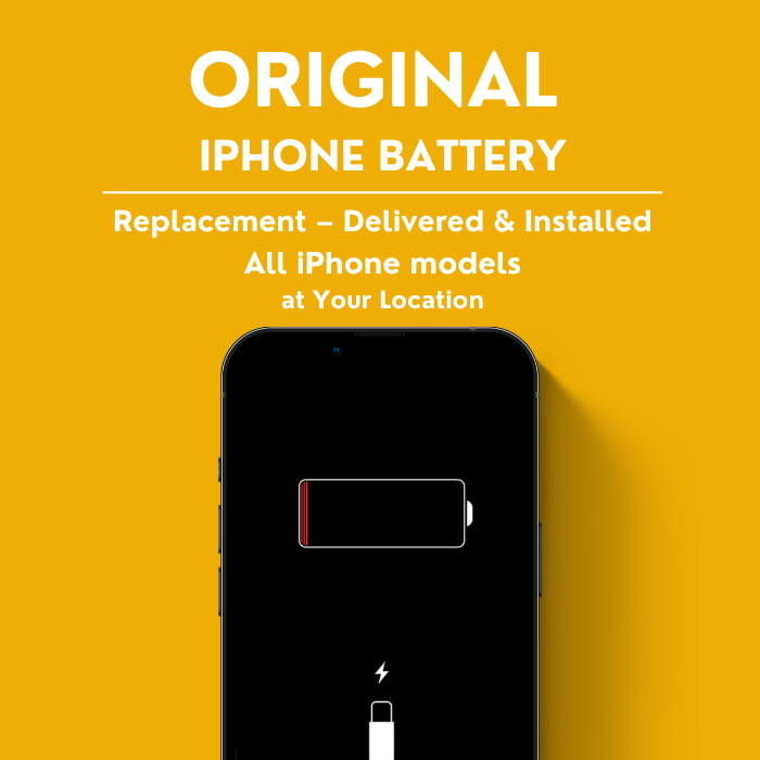 Original iPhone battery (Replacement – Delivered & Installed )at Your Location