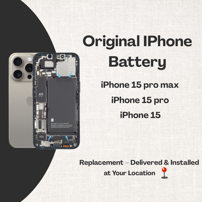 Original iPhone battery (Replacement – Delivered & Installed )at Your Location