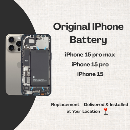 Original iPhone battery (Replacement – Delivered & Installed )at Your Location