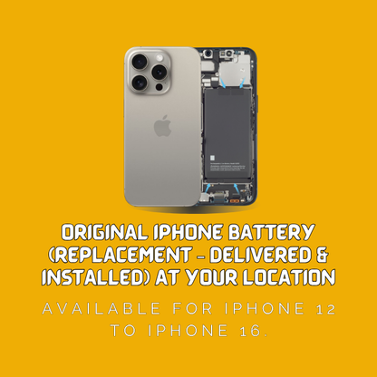 Original iPhone battery (Replacement – Delivered & Installed )at Your Location