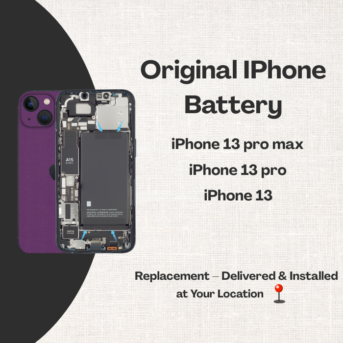 Original iPhone battery (Replacement – Delivered & Installed )at Your Location