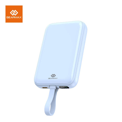 GEARMAX Magnetic Power Bank, 10000 , fast charging for all mobile