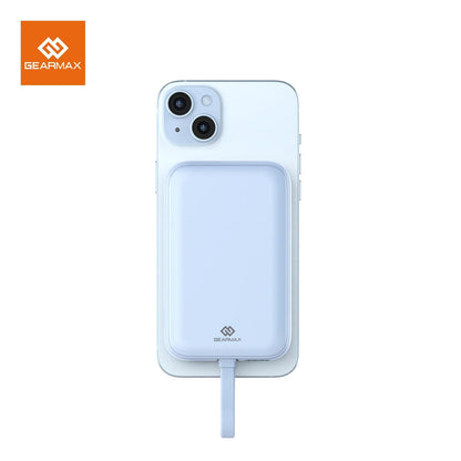 GEARMAX Magnetic Power Bank, 10000 , fast charging for all mobile