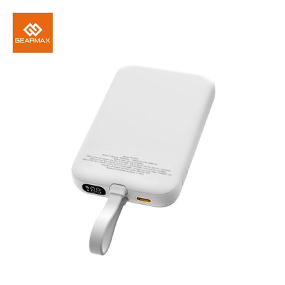 GEARMAX Magnetic Power Bank, 10000 , fast charging for all mobile