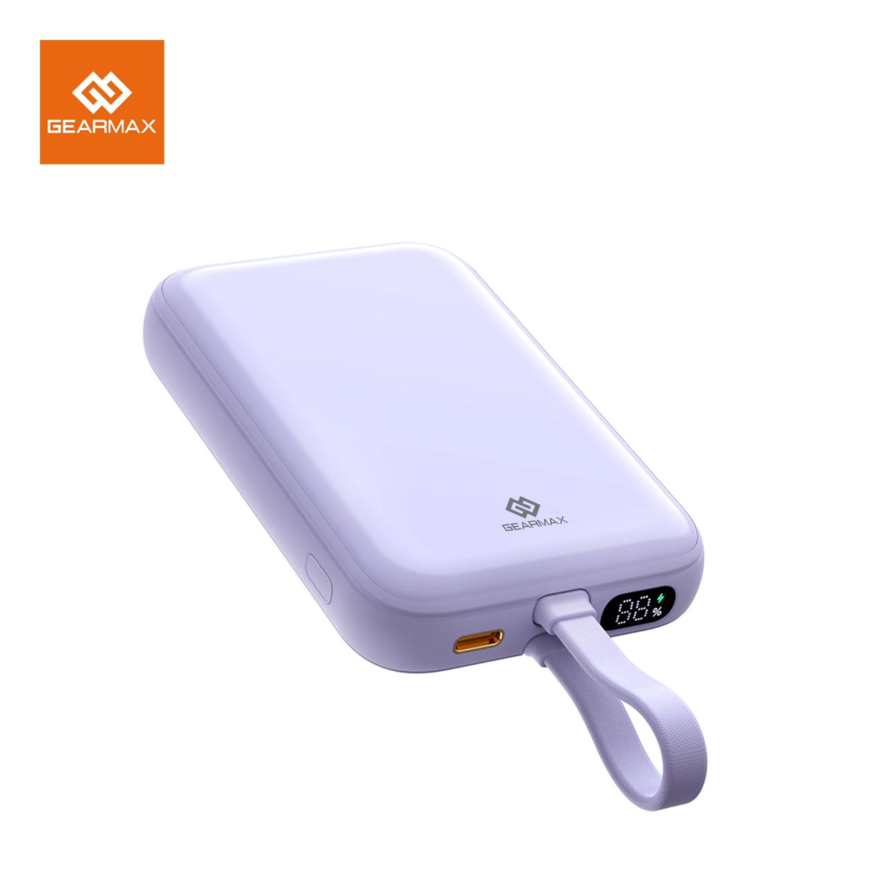 GEARMAX Magnetic Power Bank, 10000 , fast charging for all mobile