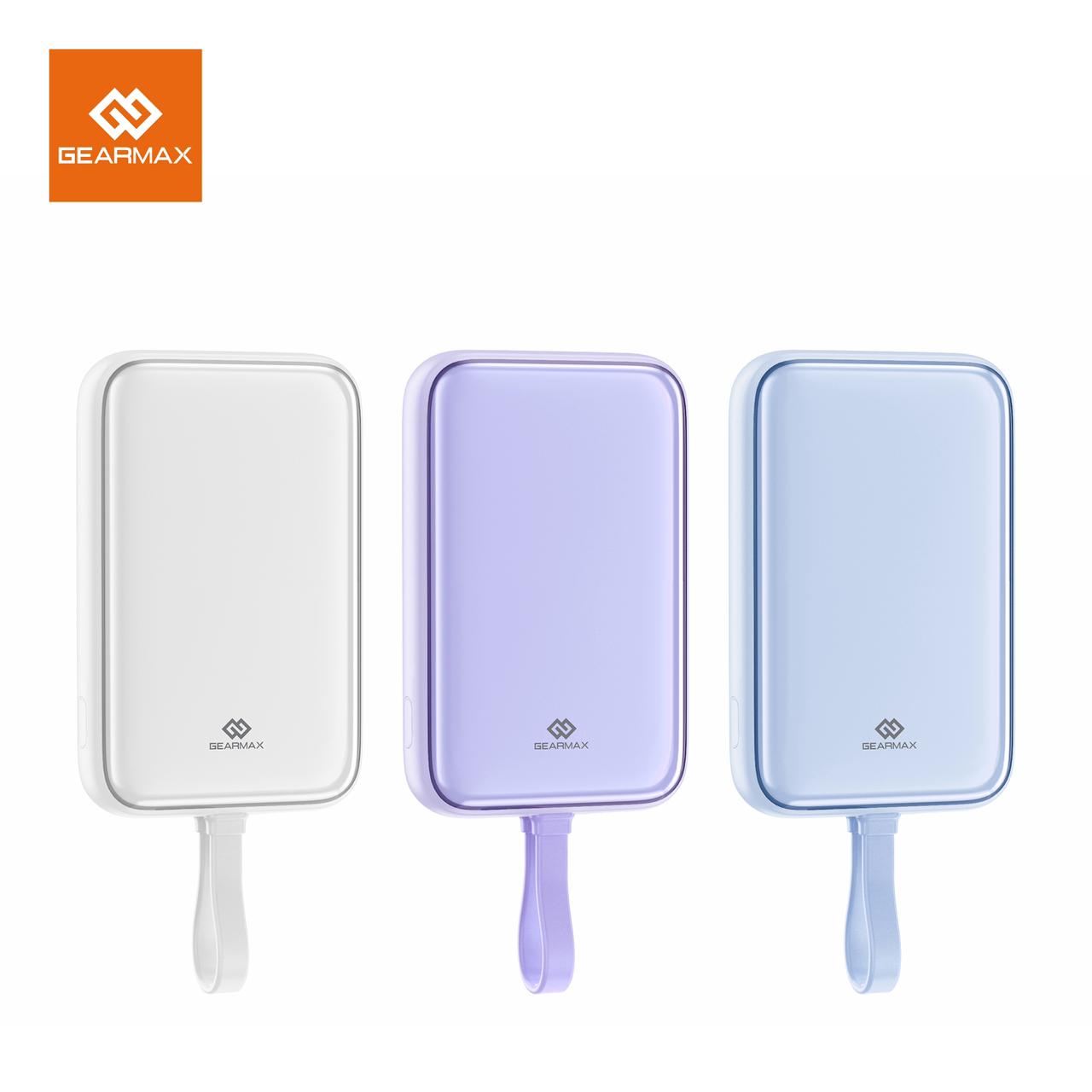 GEARMAX Magnetic Power Bank, 10000 , fast charging for all mobile