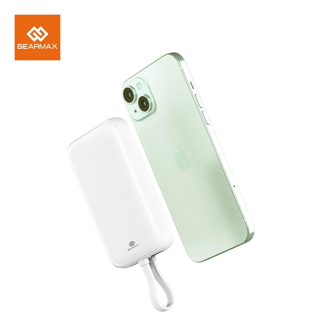 GEARMAX Magnetic Power Bank, 10000 , fast charging for all mobile