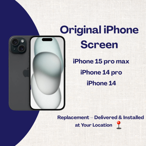 Original iPhone Screen (Replacement – Delivered & Installed )at Your Location