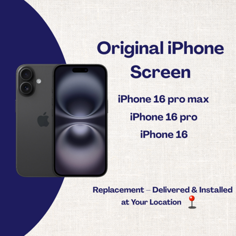 Original iPhone Screen (Replacement – Delivered & Installed )at Your Location