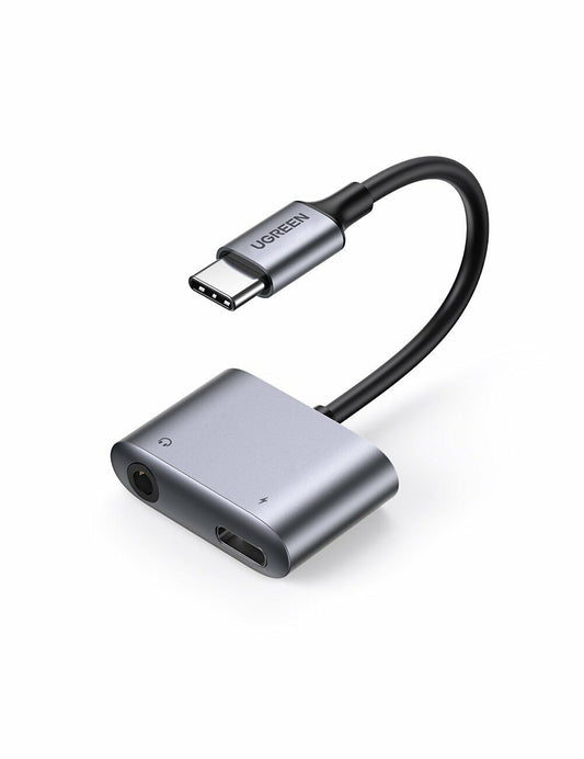 Ugreen 60164 Type-C to 3.5mm Audio & Type-C